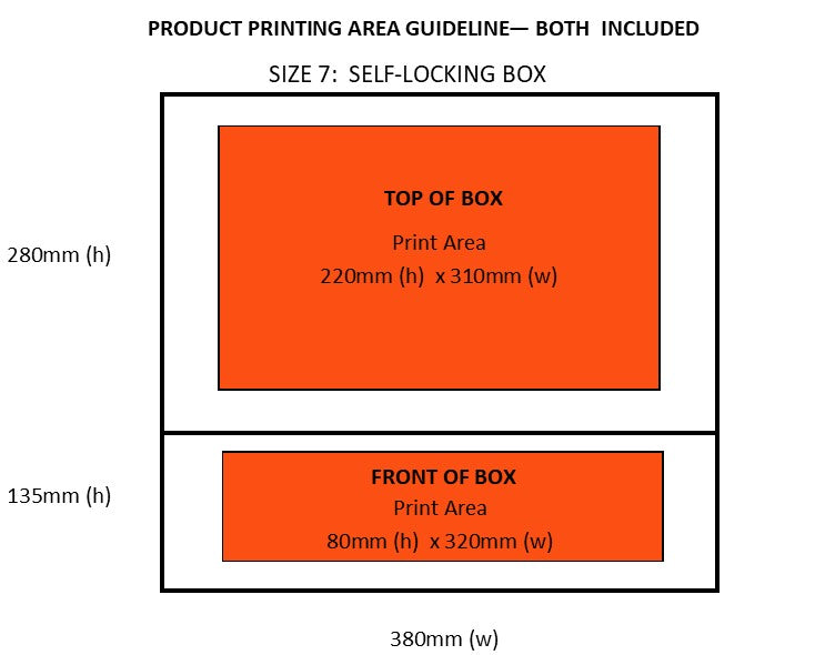 Self-Locking Box (Size 7) - Kraft Only (50'S)